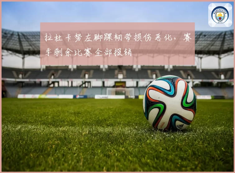 拉杜卡努左脚踝韧带损伤恶化,赛季剩余比赛全部报销